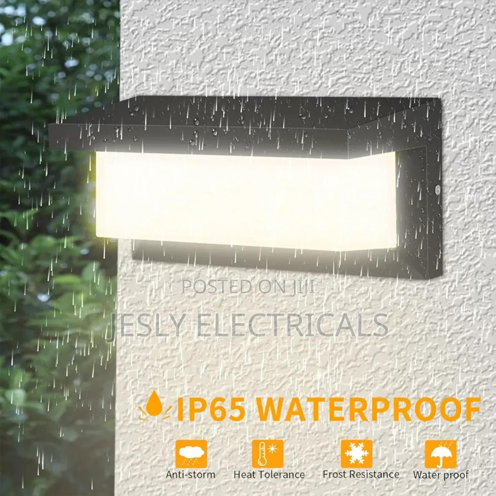 8w Outdoor Wall Lantern, Warm White Outdoor Porch Light