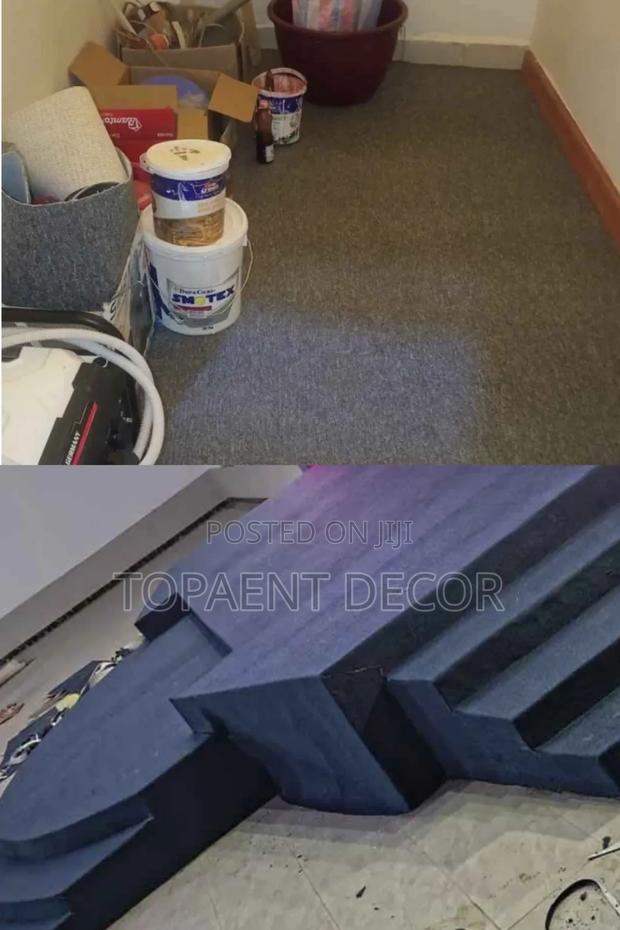 Blue and Grey 4mm Grounded in Elegance Wall to Wall Carpets - main view