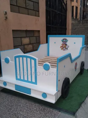 Modern Children Car Bed for Kids With Wheels