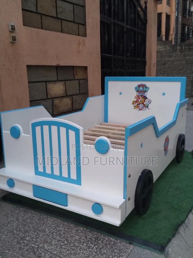 Modern Children Car Bed for Kids With Wheels