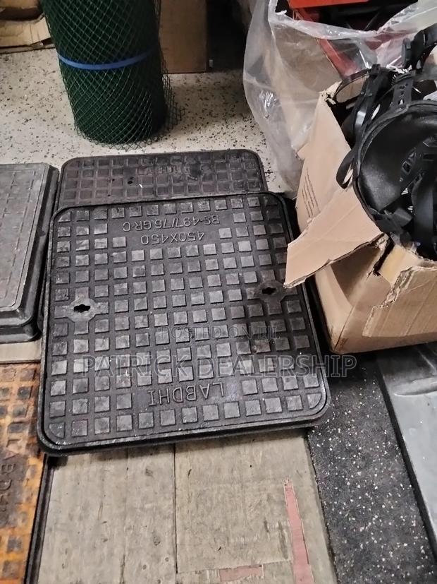 Cast Iron Man Hole Cover - main view