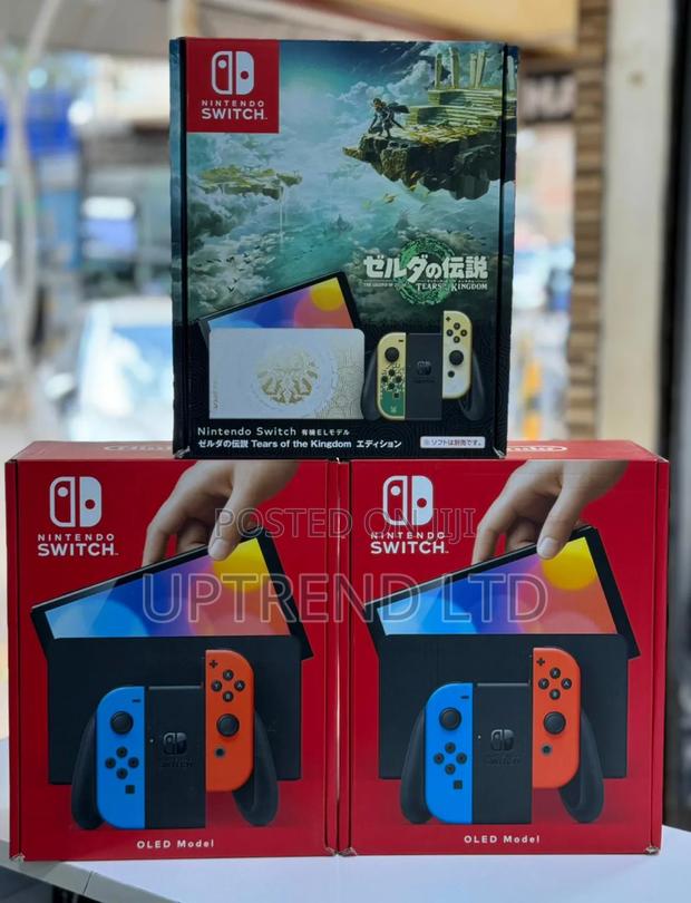 Oled /New Nintendo Switch Oled , Mate Black - main view