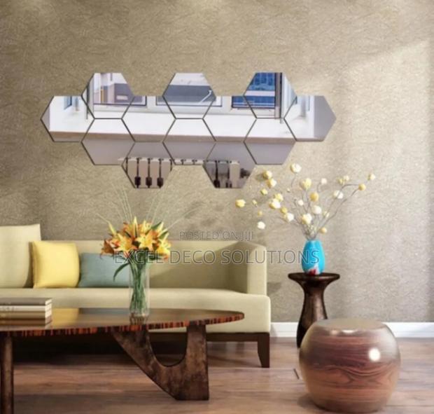 Classy Hexagon Mirrors for Salons, Spas Homes in Kenya 