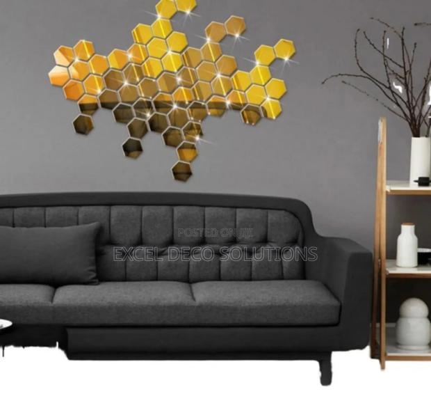 Affordable Hexagon Wall Mirrors for Stylish Interior Décor