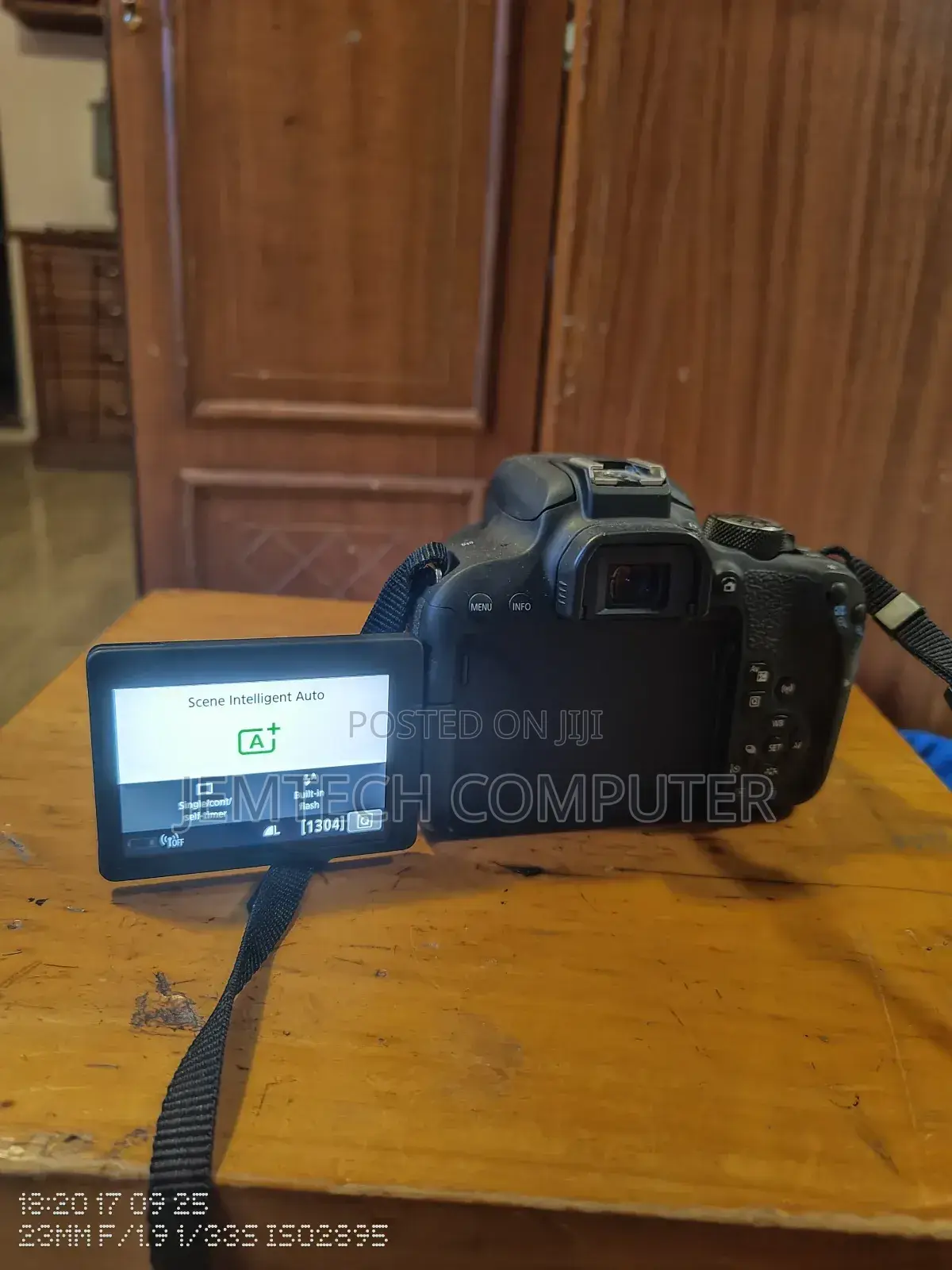 Canon Eos 800d Digital SLR With 18-55 Is STM Lens Black