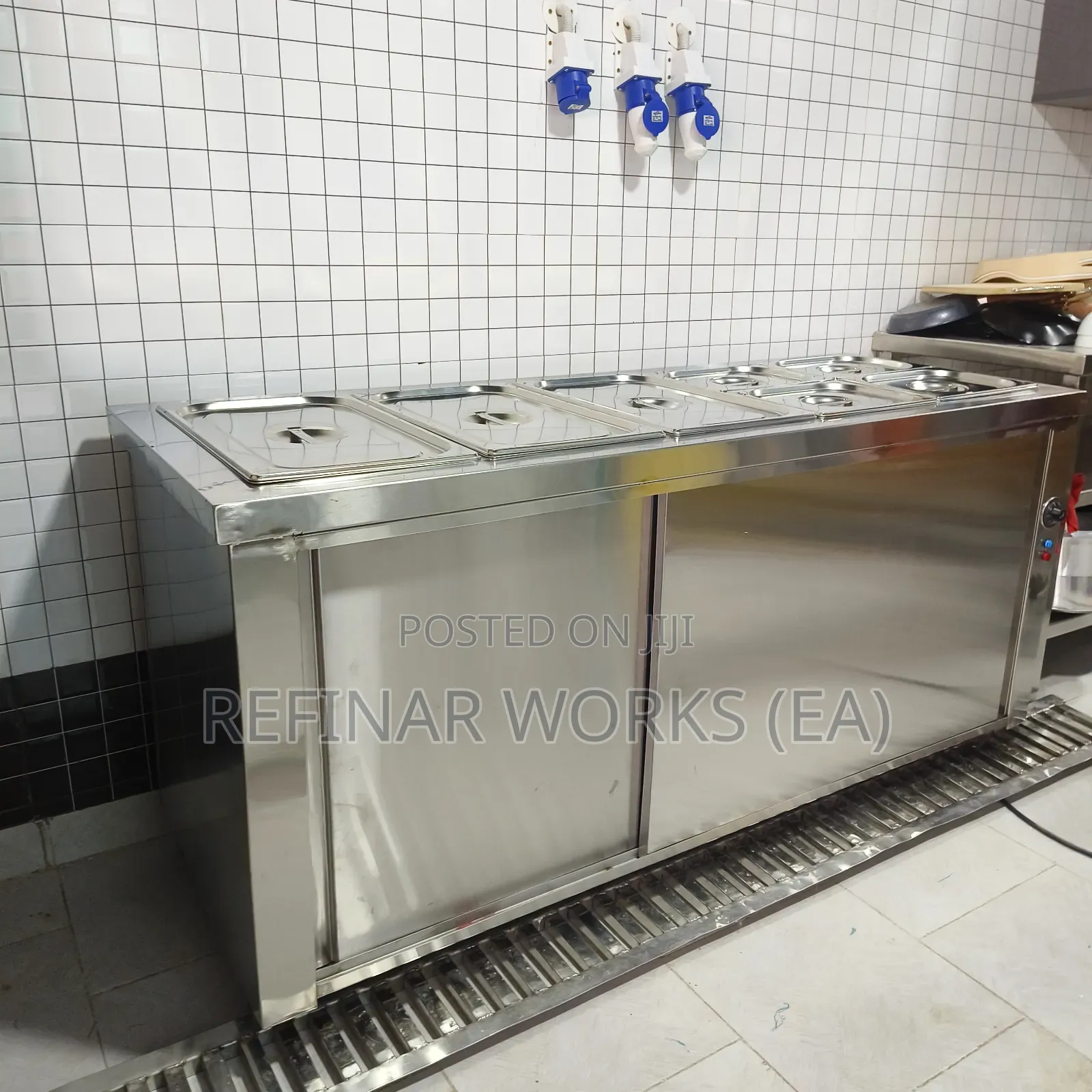 Custom-Made Stainless Steel Bain Marie – Food Warmer