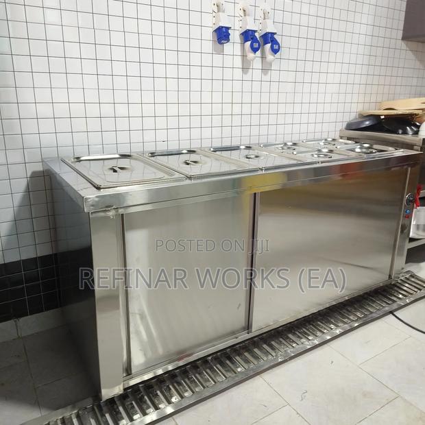 Custom-Made Stainless Steel Bain Marie – Food Warmer