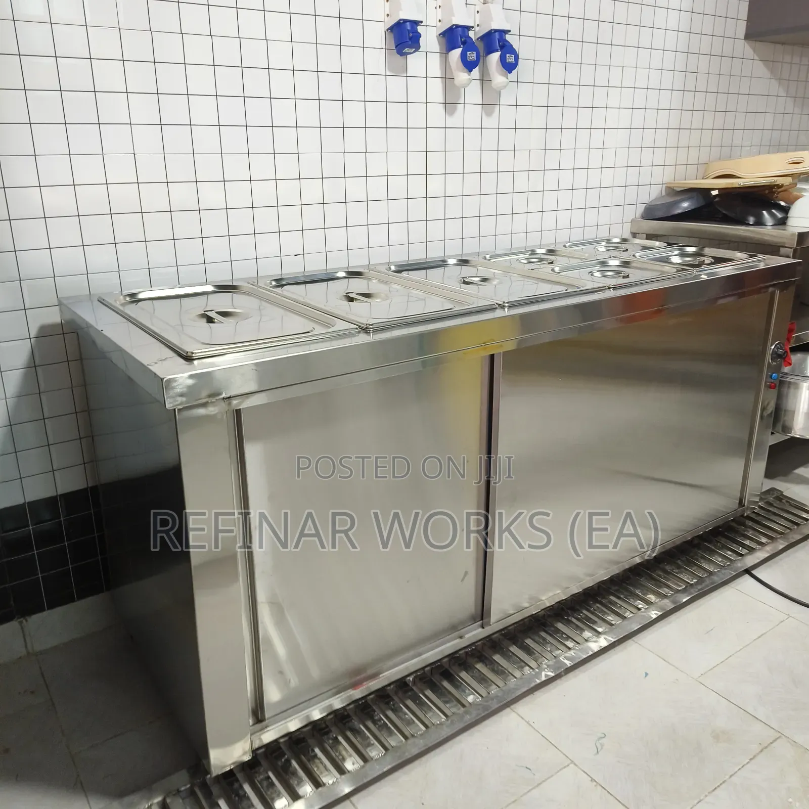 Custom-Made Stainless Steel Bain Marie – Food Warmer