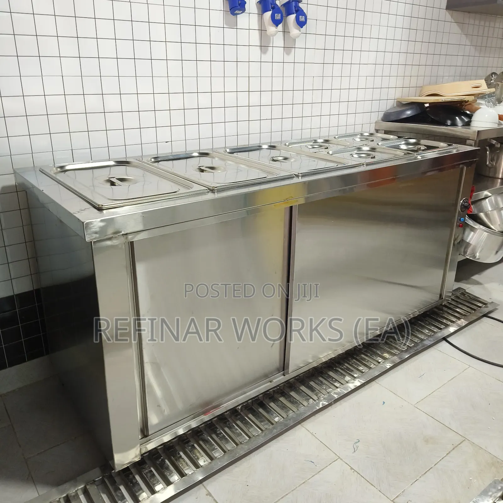 Custom-Made Stainless Steel Bain Marie – Food Warmer