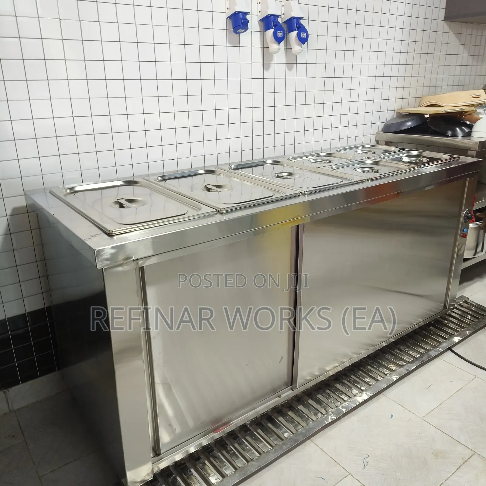 Custom-Made Stainless Steel Bain Marie – Food Warmer