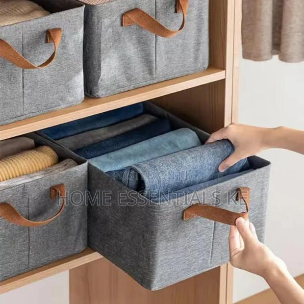 Foldable Closet Organizer With Coated Frame - thumbnail 3