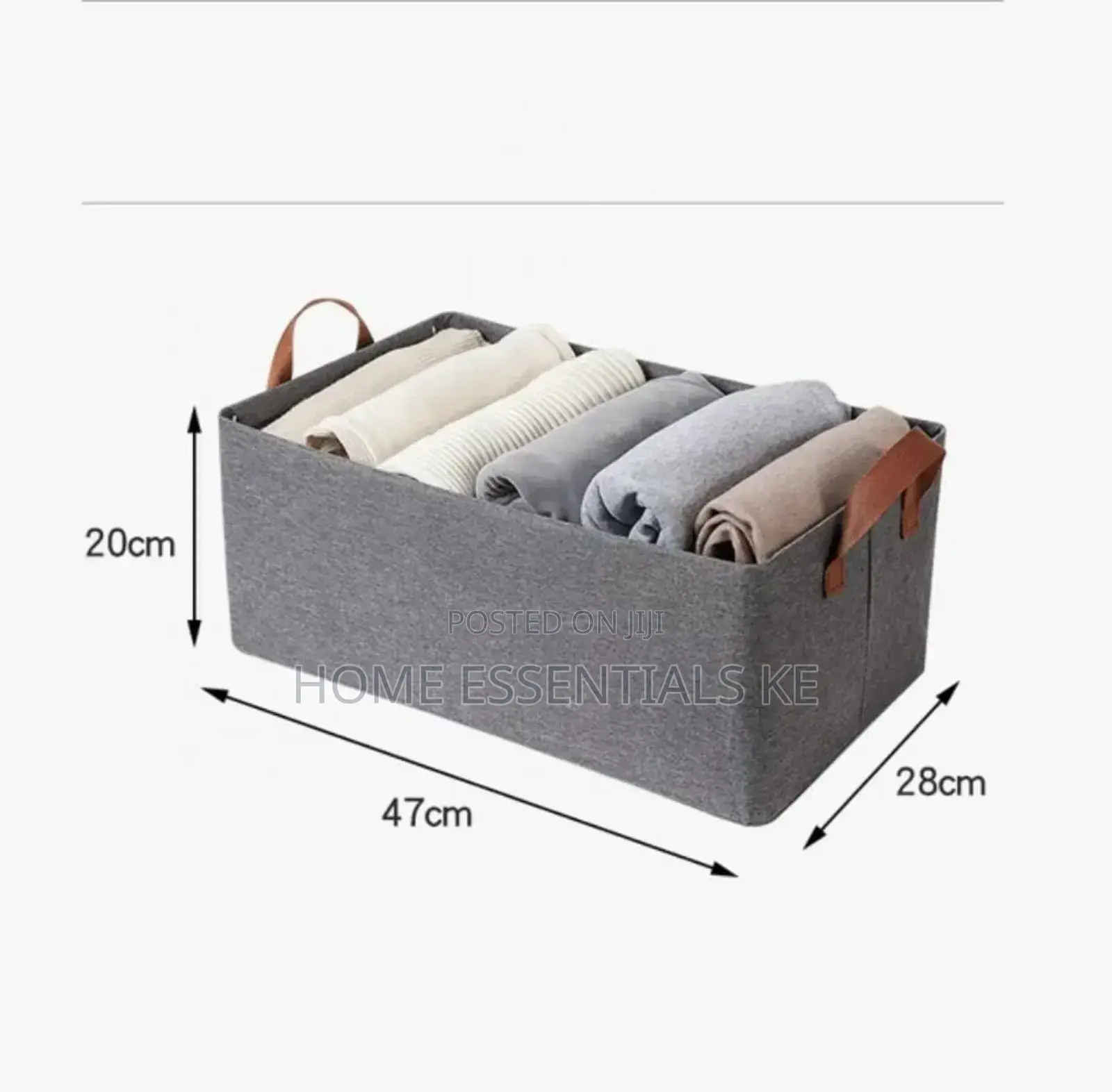 Foldable Closet Organizer With Coated Frame