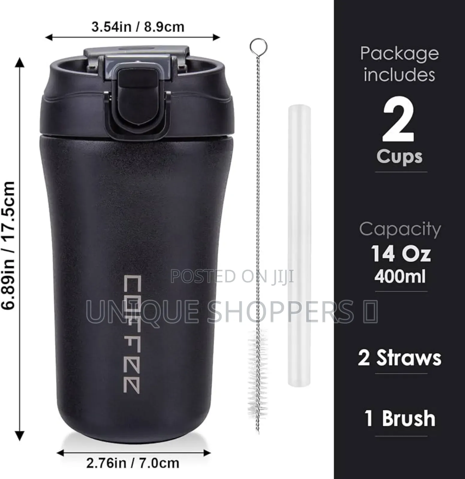 400ml 2 Outlet Coffee Thermocup