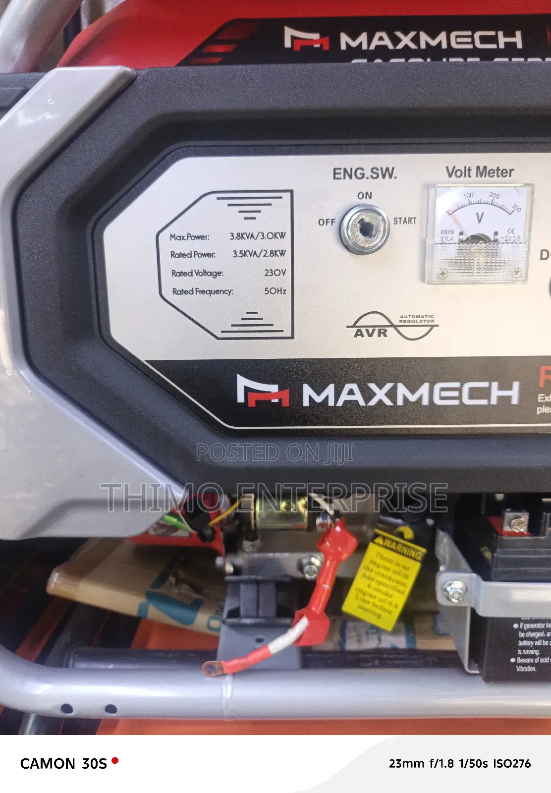 Generator 3.8kva