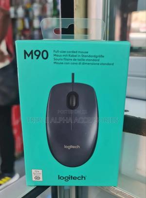 Logitech M90 Wired Optical Mouse - main view