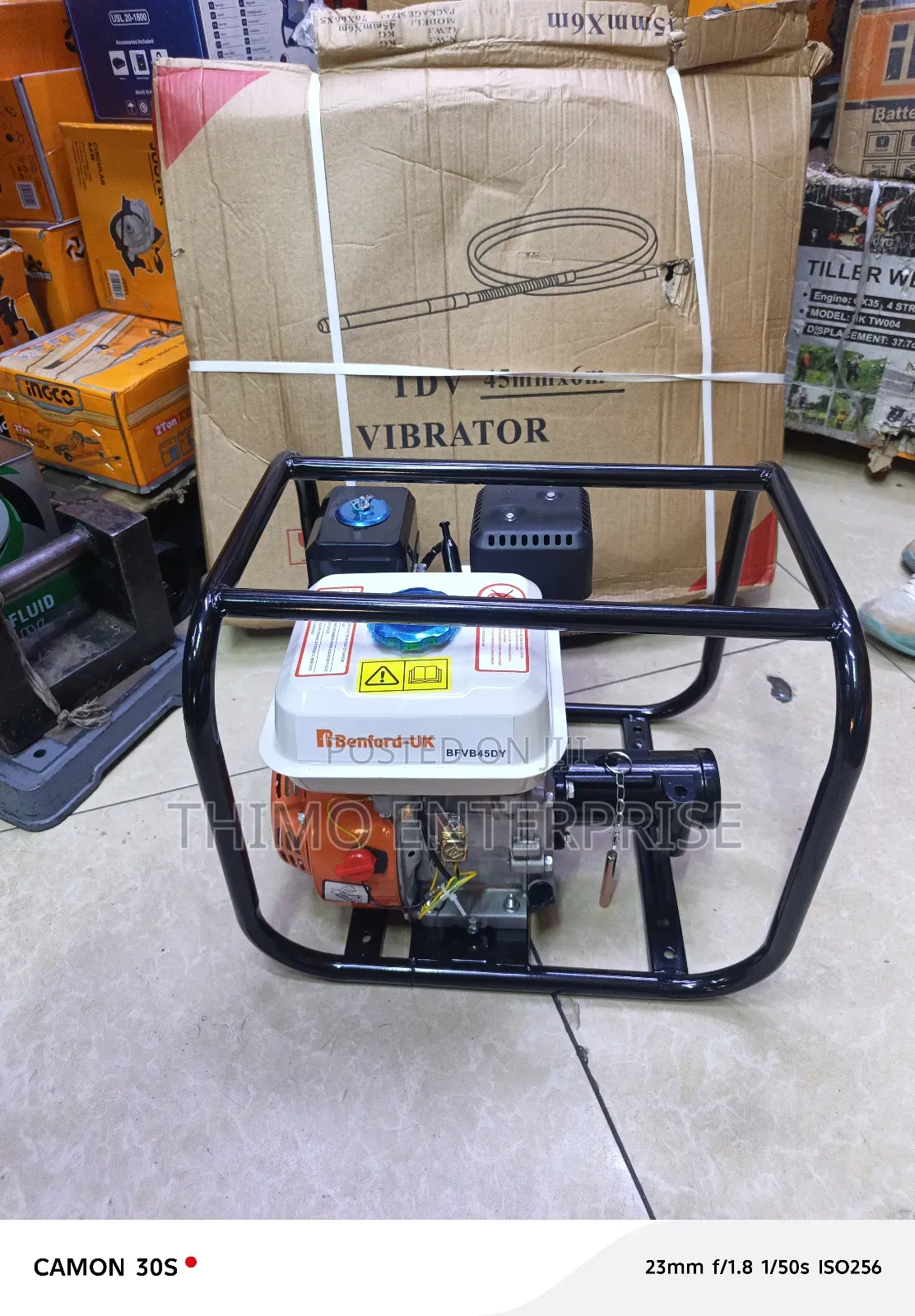 Gasoline Vibrator
