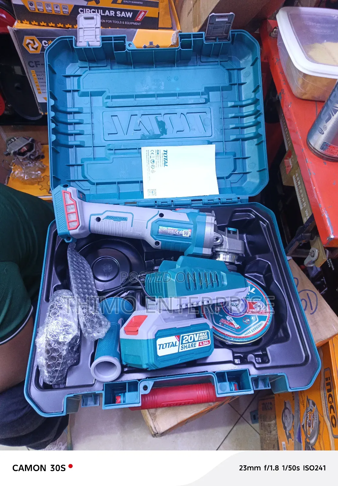 Lithium Angle Grinder
