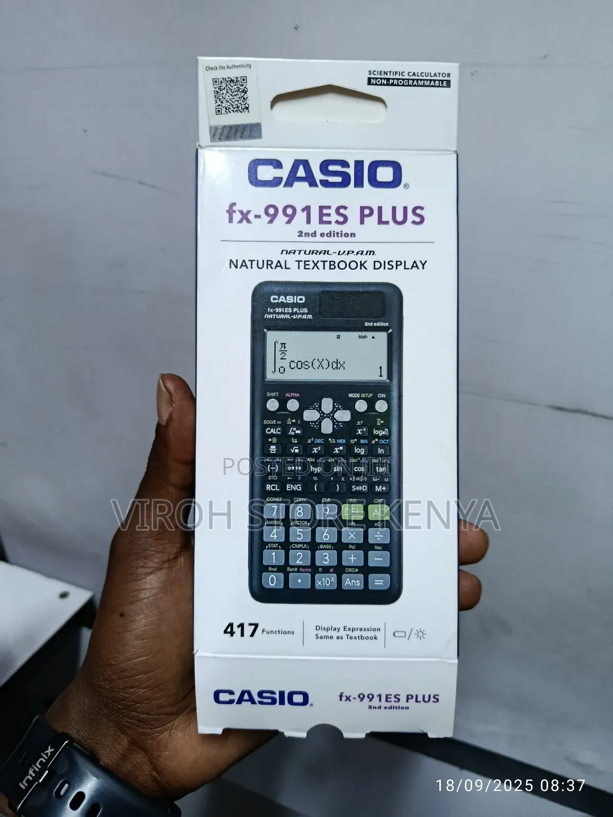 Casio Fx-991es Plus 2w Power