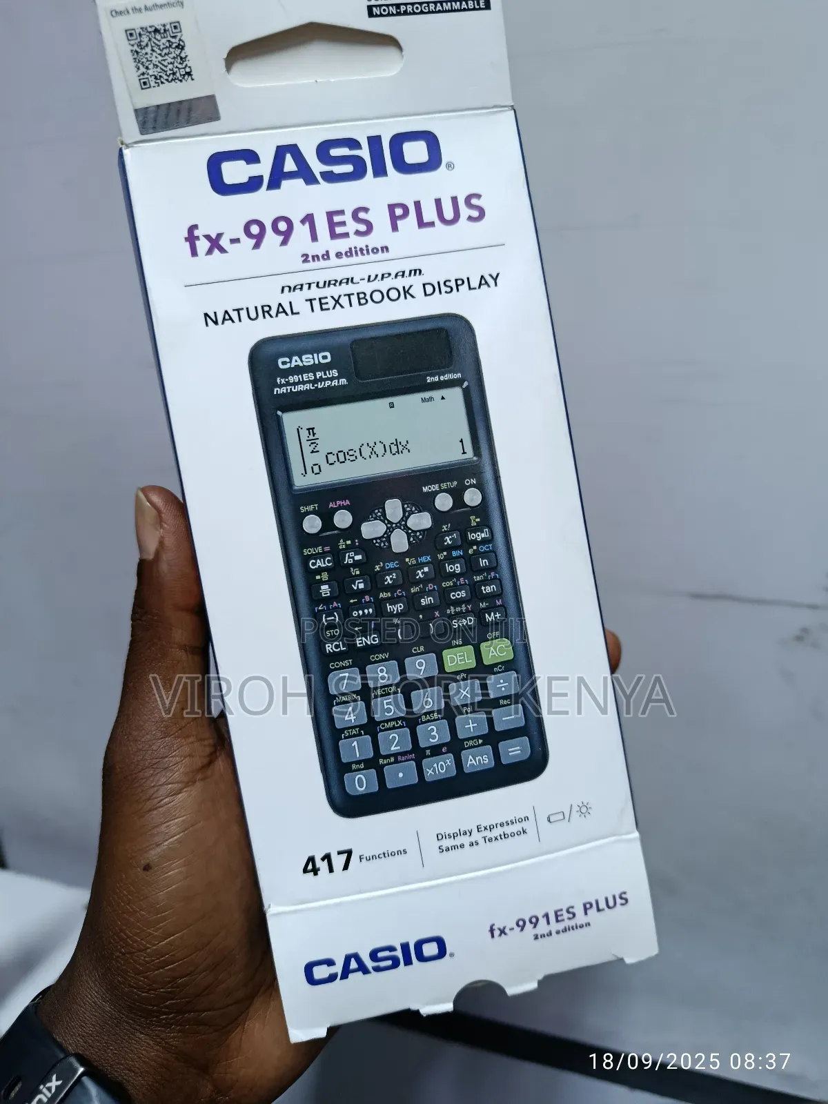 Casio Fx-991es Plus 2w Power