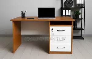 Office Furniture; Sleek 1.2m Desk With Organizer for Office