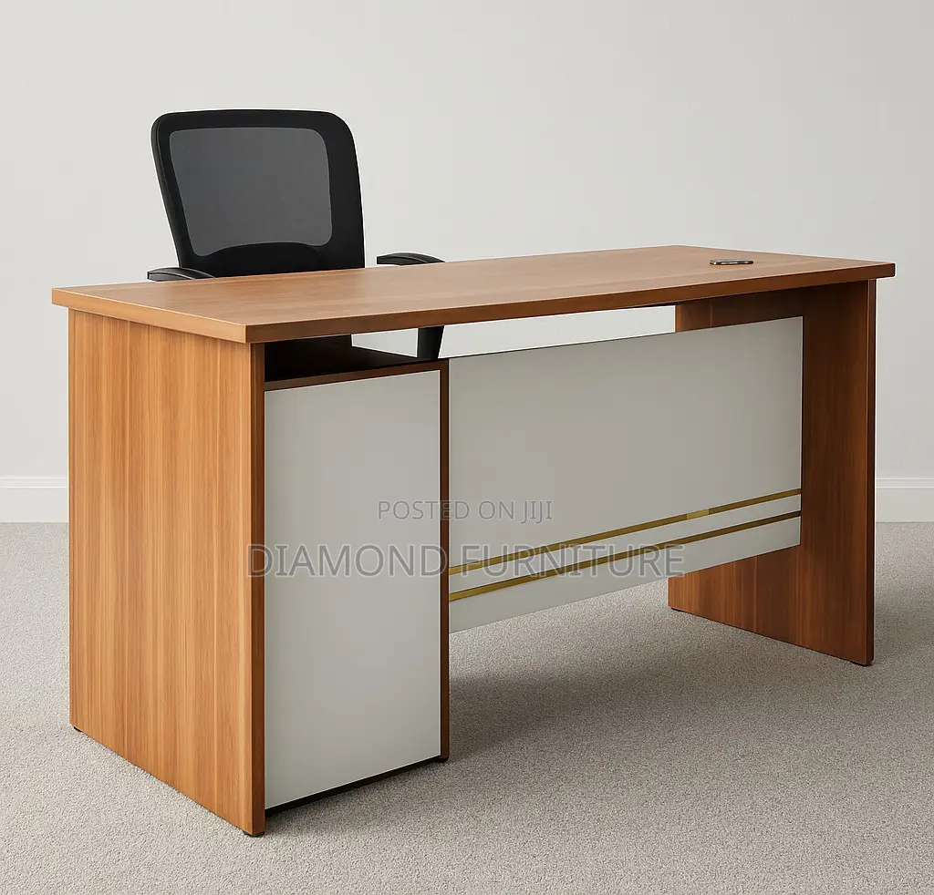 Office Furniture; Sleek 1.2m Desk With Organizer for Office