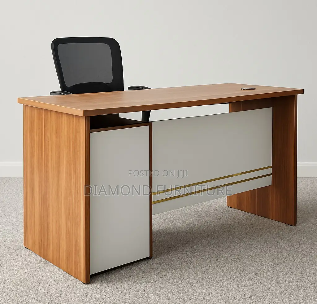 Office Furniture; Sleek 1.2m Desk With Organizer for Office