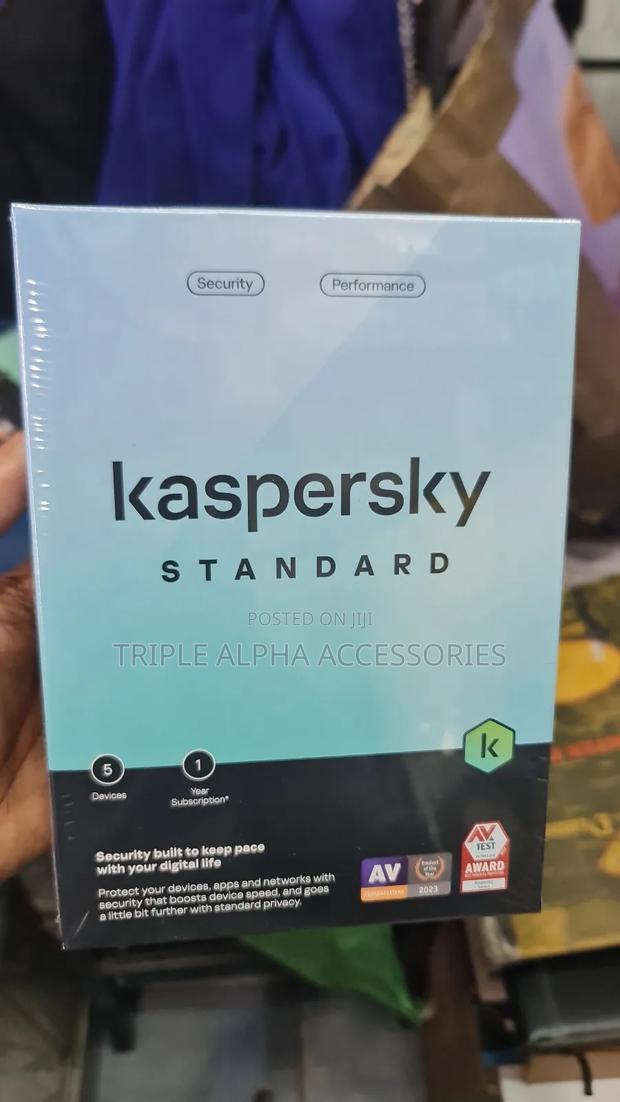 Kaspersky Standard Antivirus, for 5 Users ( 5 Devices) - main view