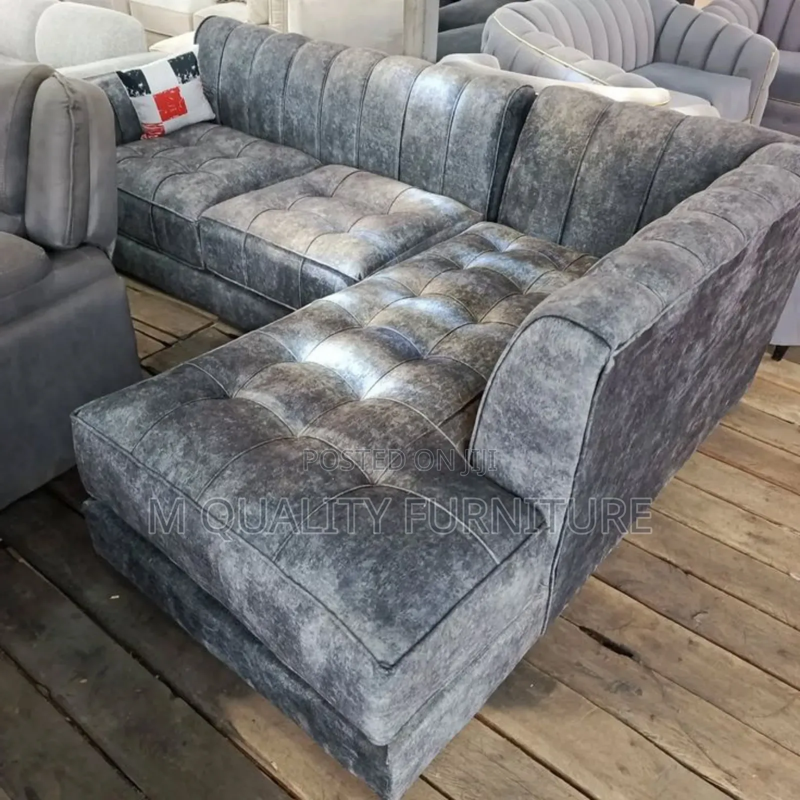 Nice Gray Modernized Sofas