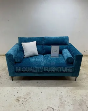 Blue 2 Seater Indoor Seat