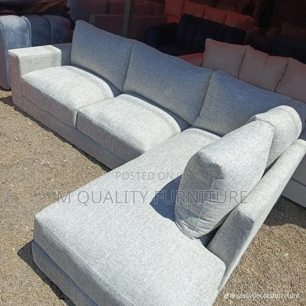 Modernized Premium Upholstery Fabric Sofa