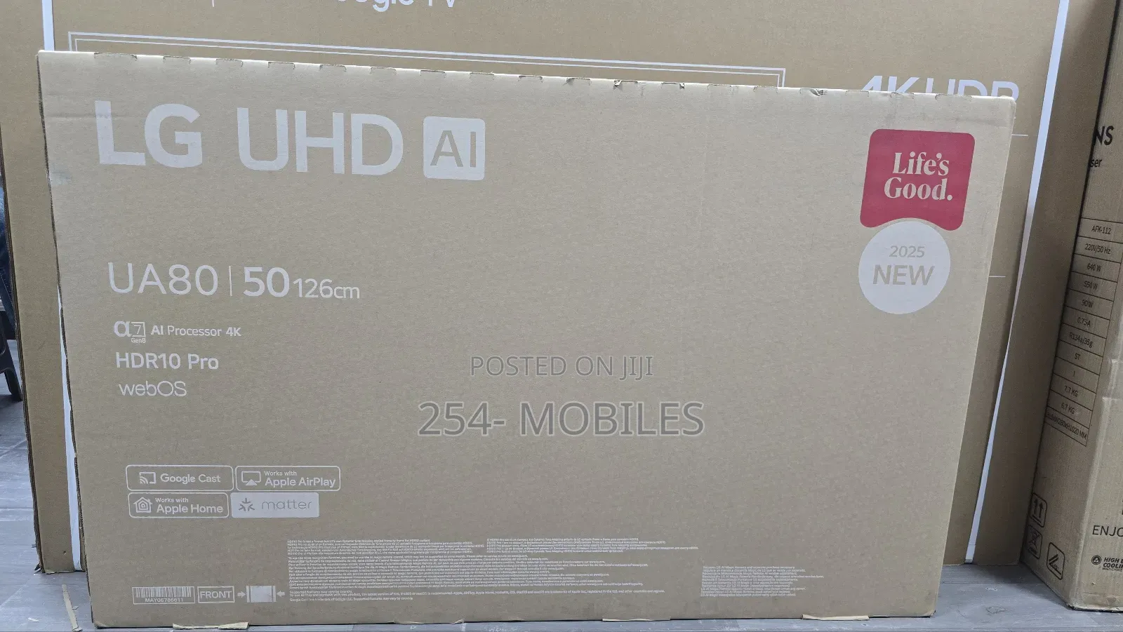 Lg 50 Inch Smart Tv 50ua80006lc – Uhd Ai Hdr10