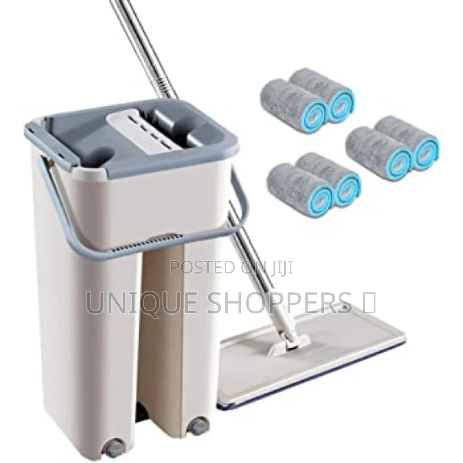 Magic Mop +Bucket With Extra Top Cloth