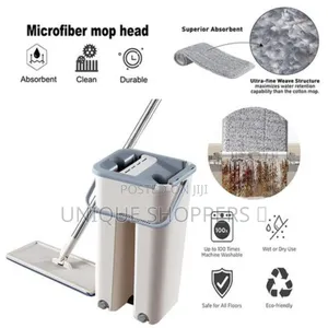 Magic Mop +Bucket With Extra Top Cloth