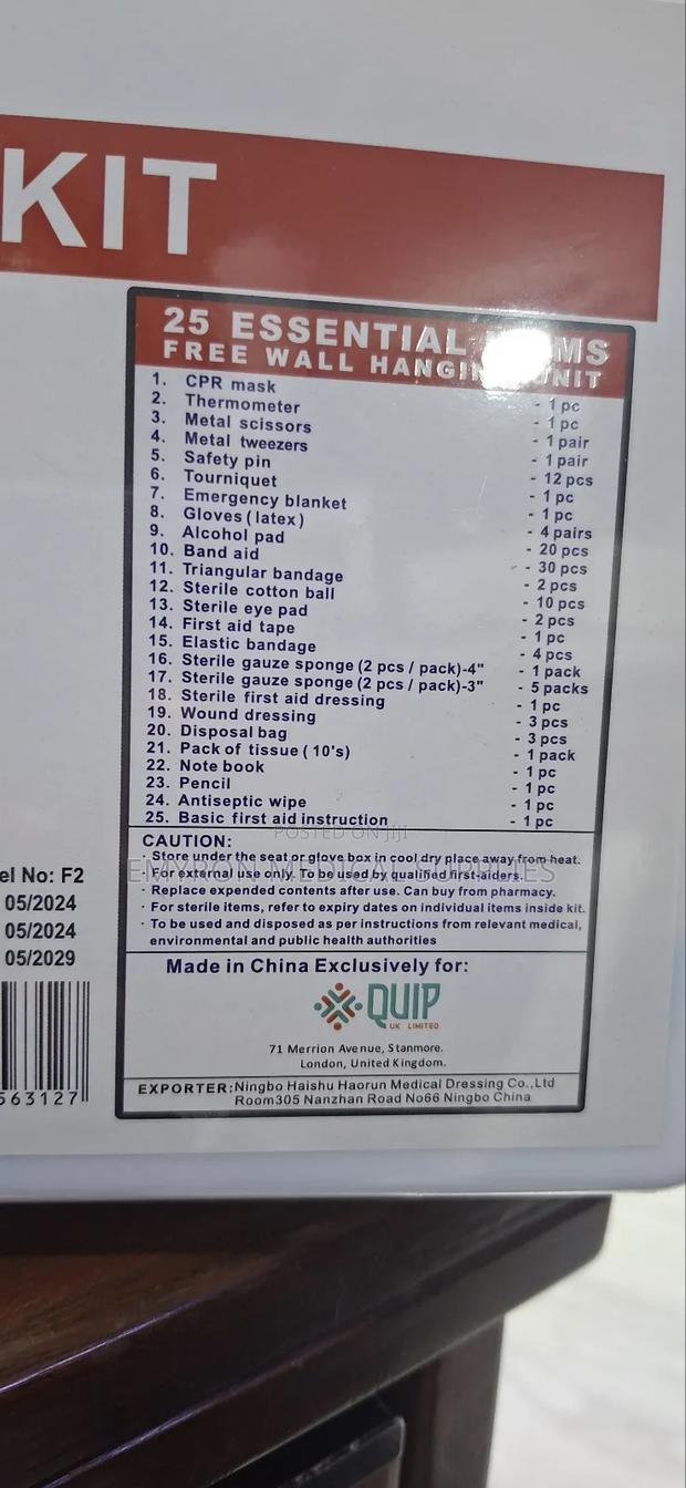 First Aid Kit(25 Essentials) - thumbnail 2