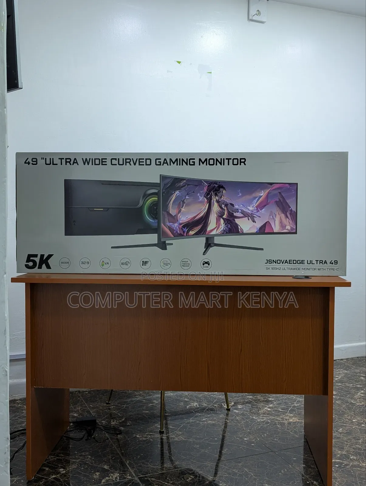 Jsnovaedge Ultra 49 Inch Ultrawide Curved Gaming Monitor