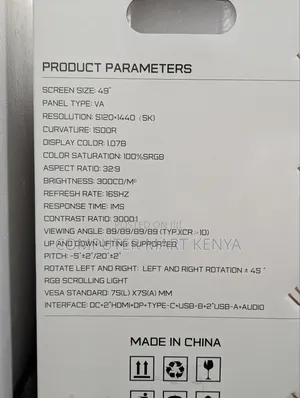 Jsnovaedge Ultra 49 Inch Ultrawide Curved Gaming Monitor