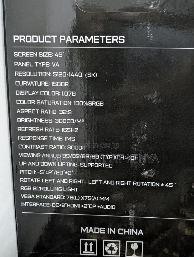 Jsnovaedge Ultra 49 Inch Ultrawide Curved Gaming Monitor - thumbnail 4