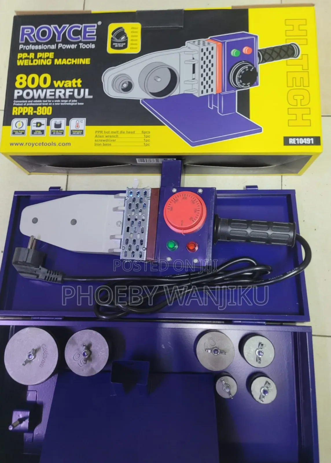 Professional Ppr Machine/Royce Ppr Machine 800watts