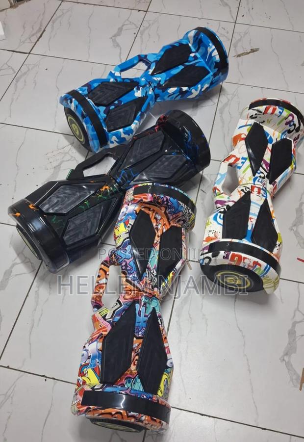 8inch Hoverboard Flowered - main view