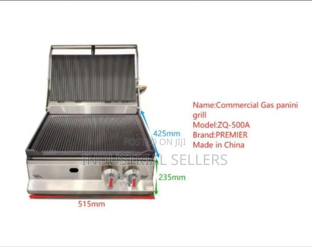 Premier Multipurpose Gas Panin Grill - main view