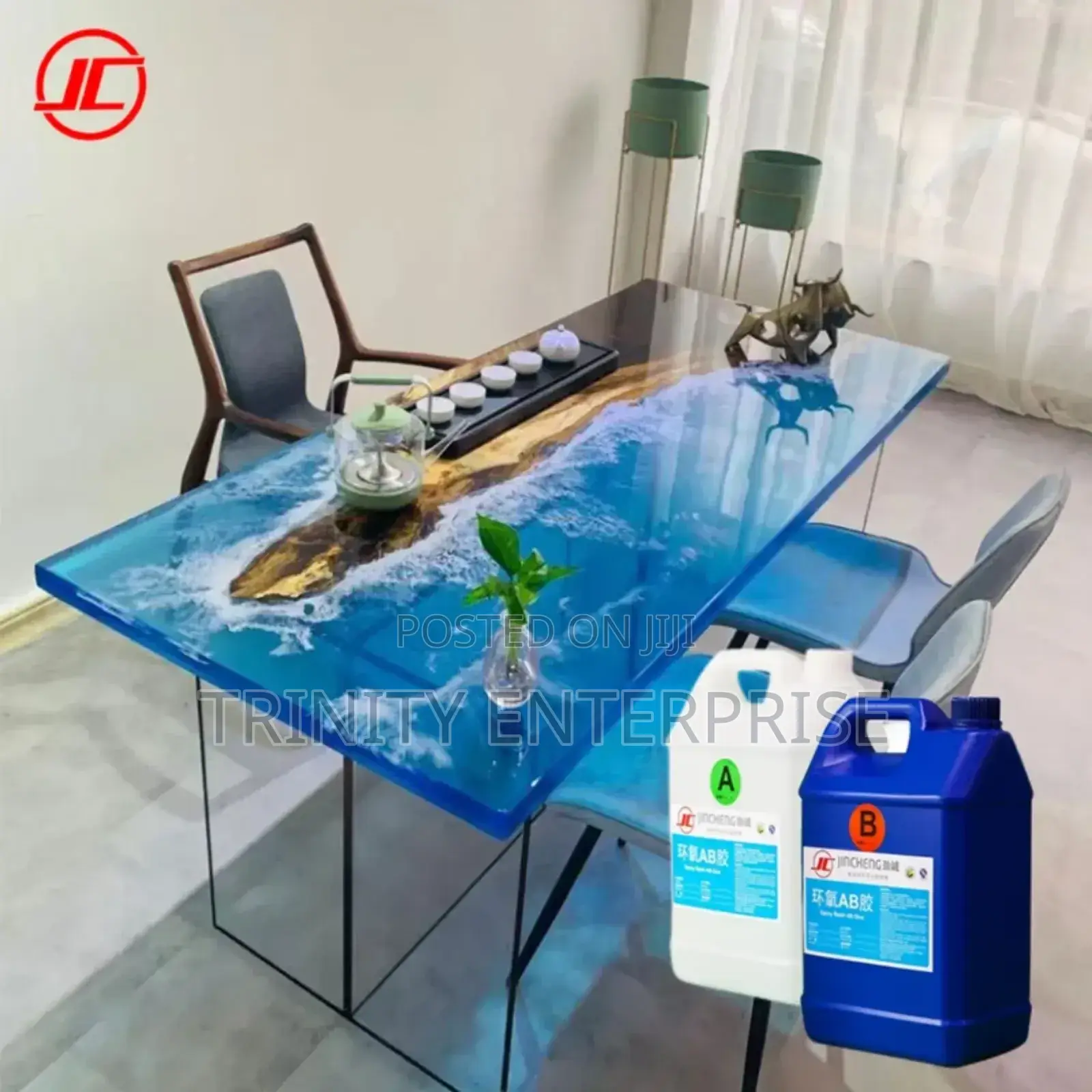 Premium Epoxy Resin and Hardener Pack Ratio 2:1 ( Per Kg )