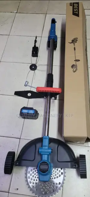 Cordless Brush Cutter 
4"/7"/9" Blades
198v 2pcs Batteries Available