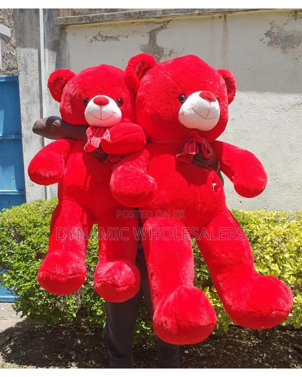 Large Red Teddy Bears 100cm - main view