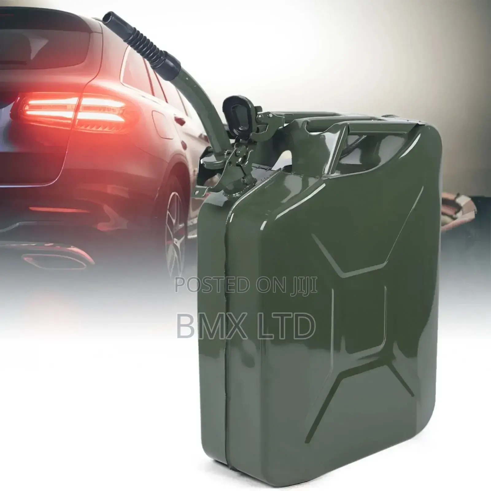 Anti-Leak Steel Fuel Jerrycan 20l