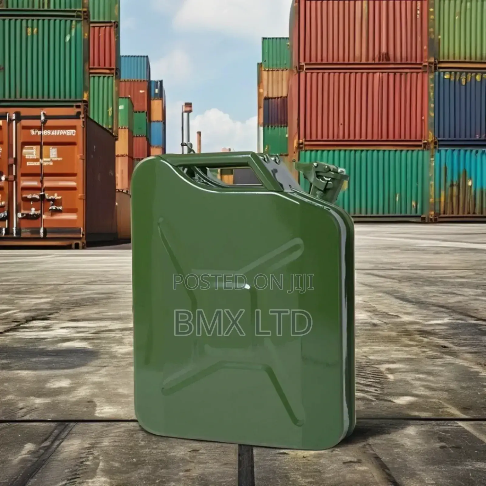 Extra Tough Metallic Fuel Jerrycan