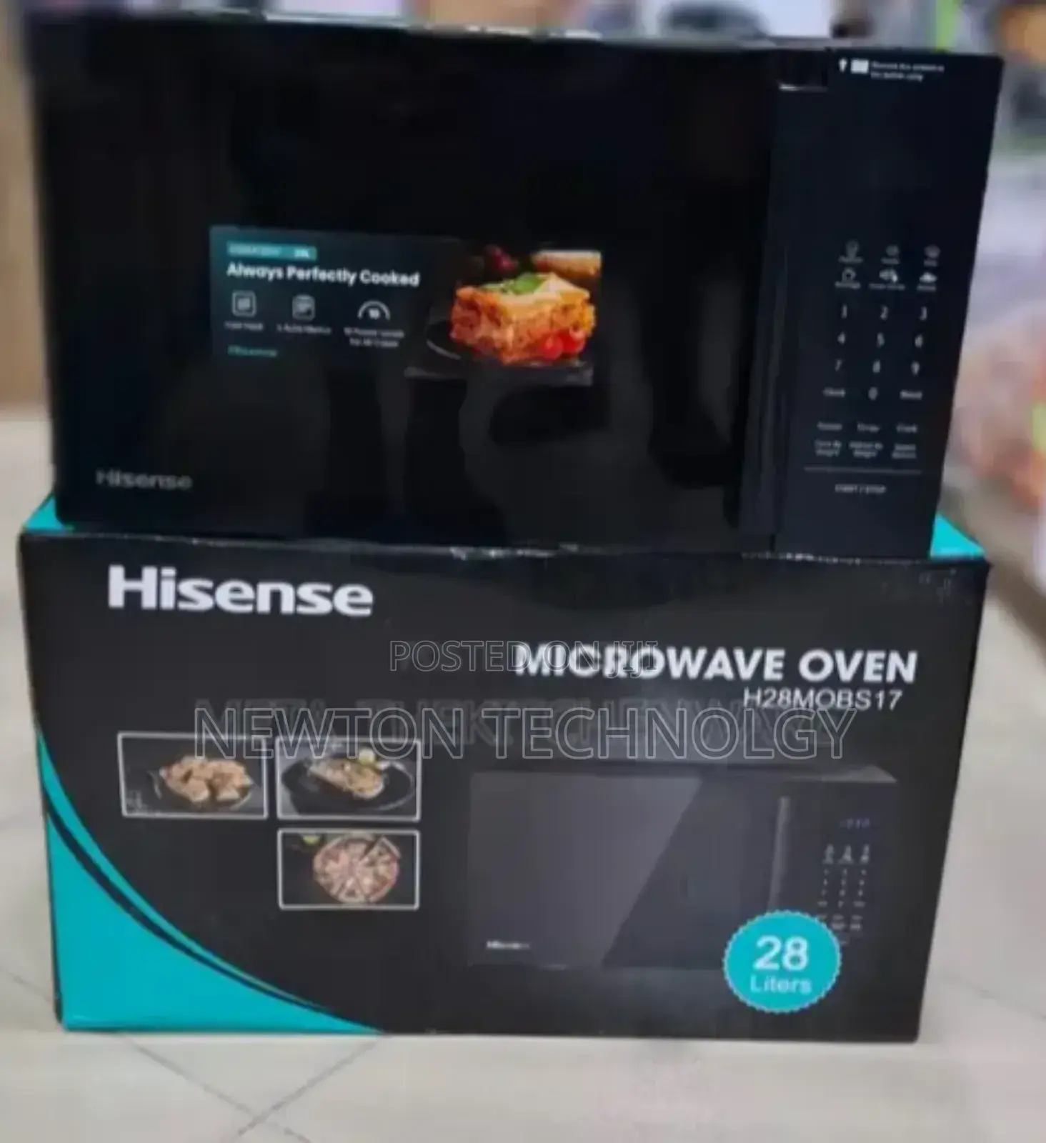 Hisense Microwave Black