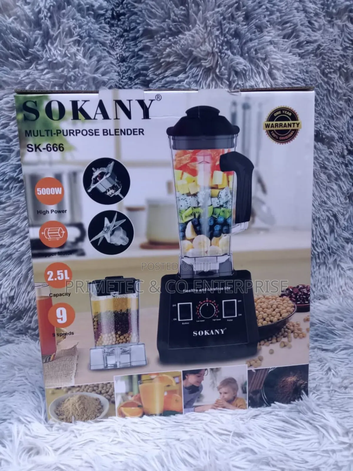 Sokany Commercial Multipurpose Blender