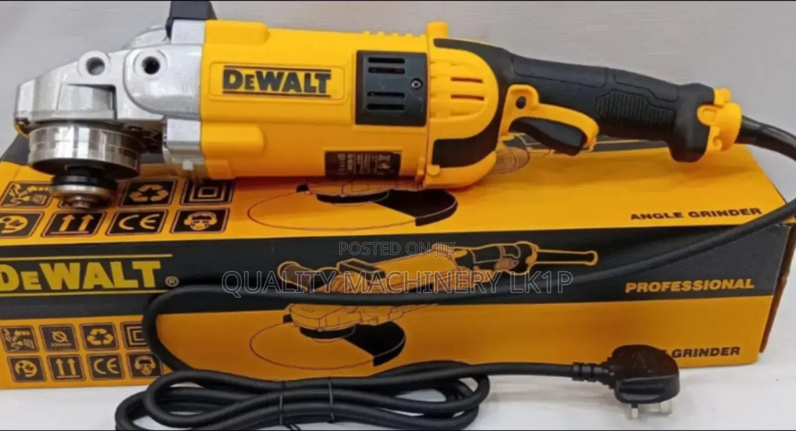 Dewalt 9" Grinder Available