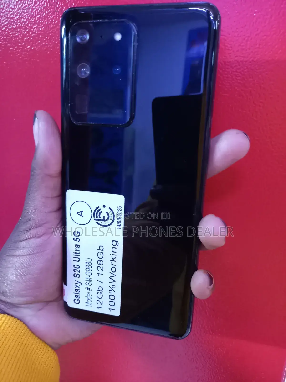 Samsung Galaxy S20 Ultra 128 GB Black