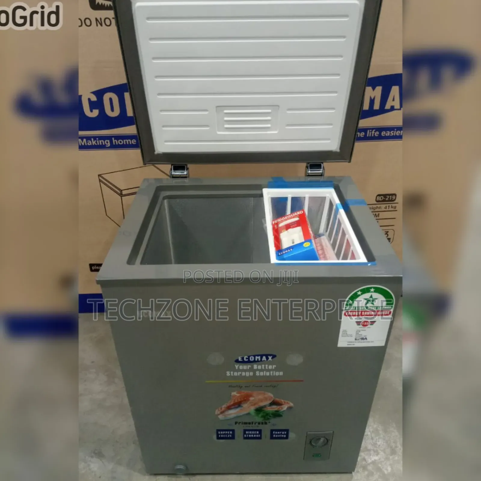 Ecomax Bd-60 60l Chest Freezers With Silent Operation